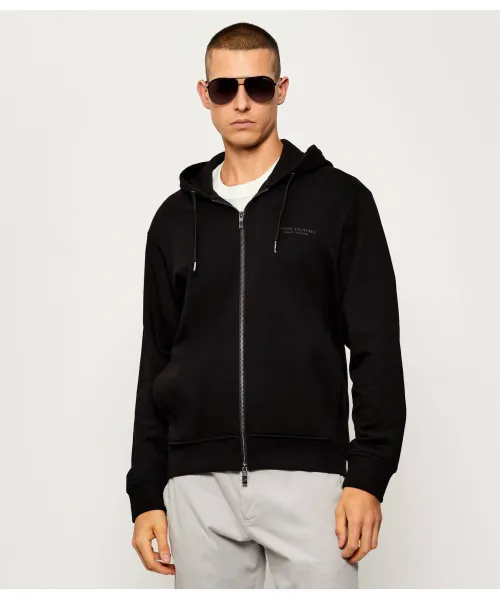 

Толстовка Regular fit Armani Exchange, черный