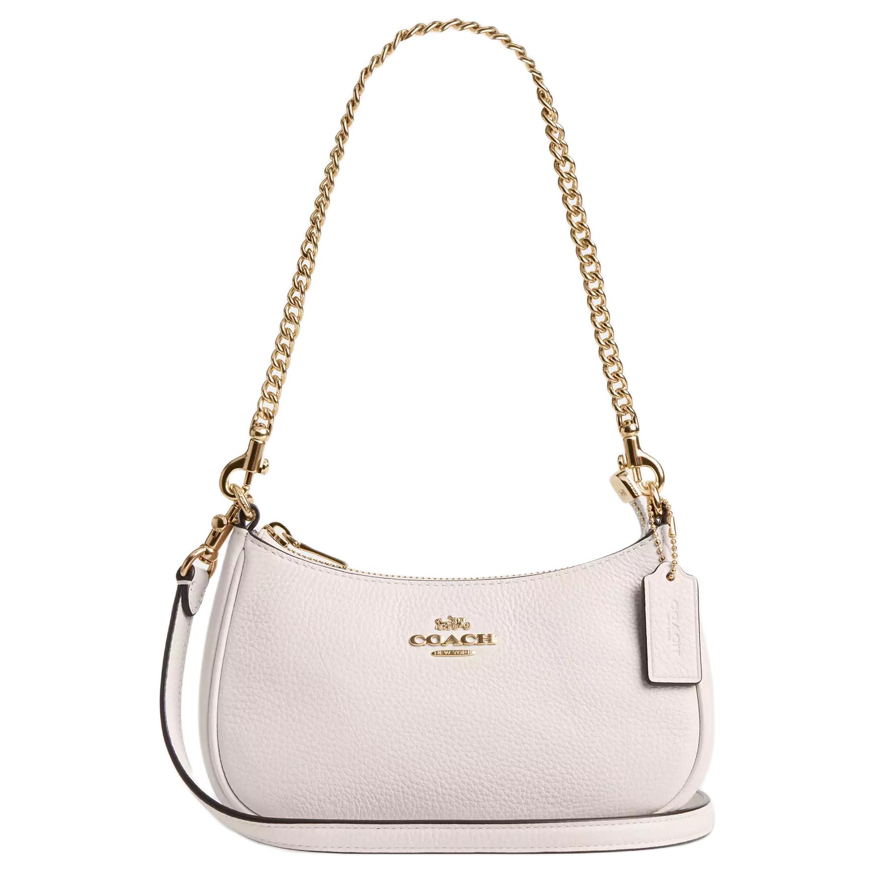 

Сумка кроссбоди teri из гладкой кожи, мини-сумка через плечо для женщин chalk white COACH, Set (Bag+Dust Bag)
