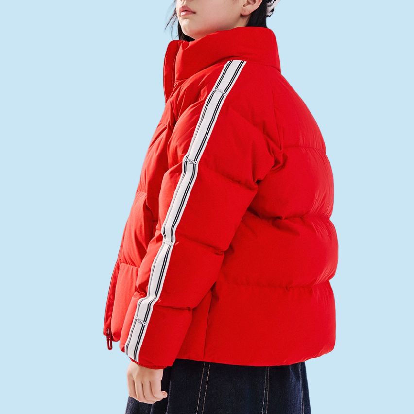 Пуховик Sportstyle Series Kids' PUMA, оранжевый — фото 4