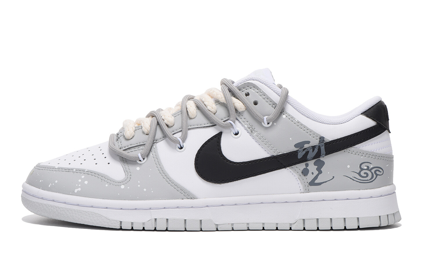 

Кроссовки Nike Dunk Skateboard Shoes Men Low-Top White Gray
