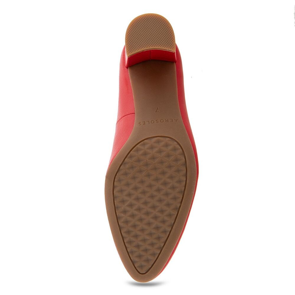 Женские кожаные модельные туфли Aerosoles Betsy, цвет Champagne — фото 3