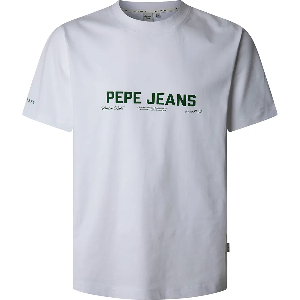 

Футболка с коротким рукавом Pepe Jeans Pol, белый