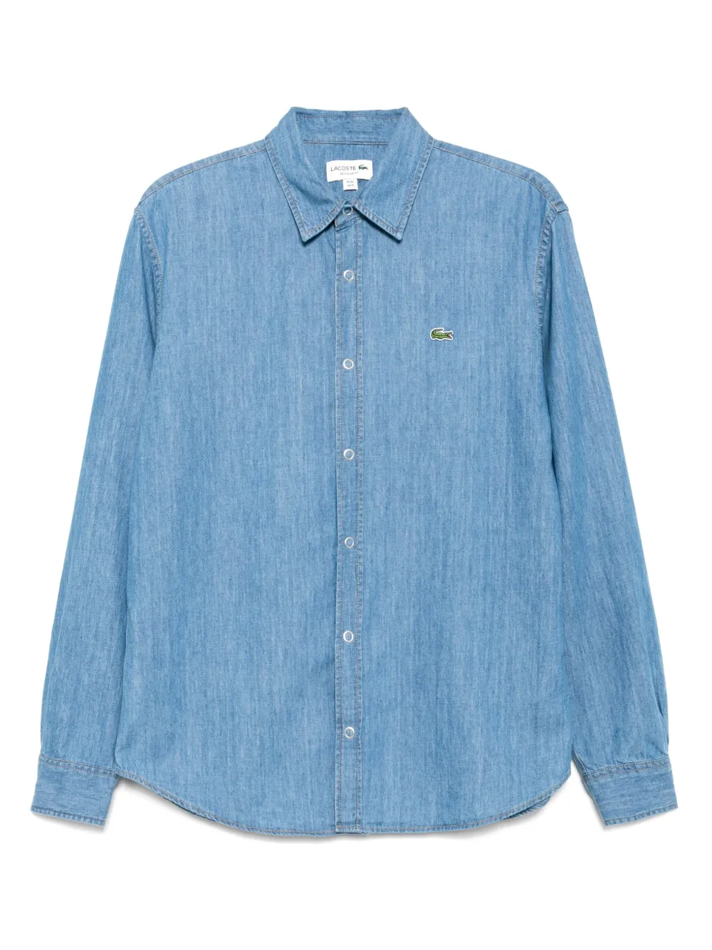 

Джинсовая рубашка Lacoste, синий