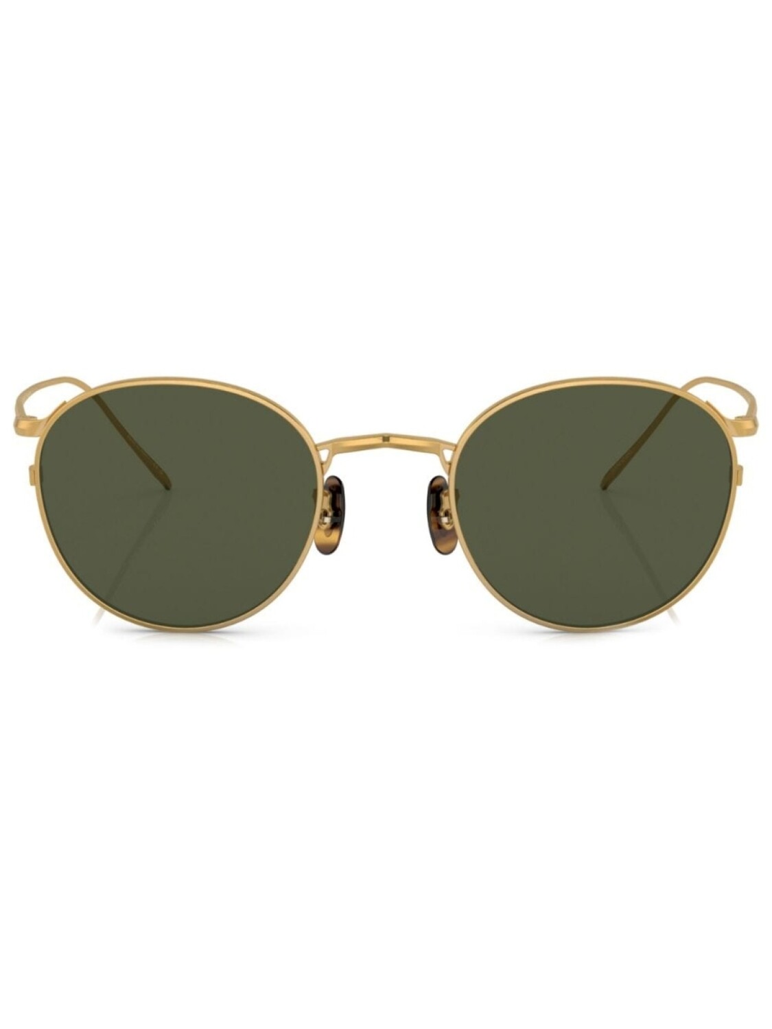 

Солнцезащитные очки G. Ponti-в круглой оправе Oliver Peoples, золотистый