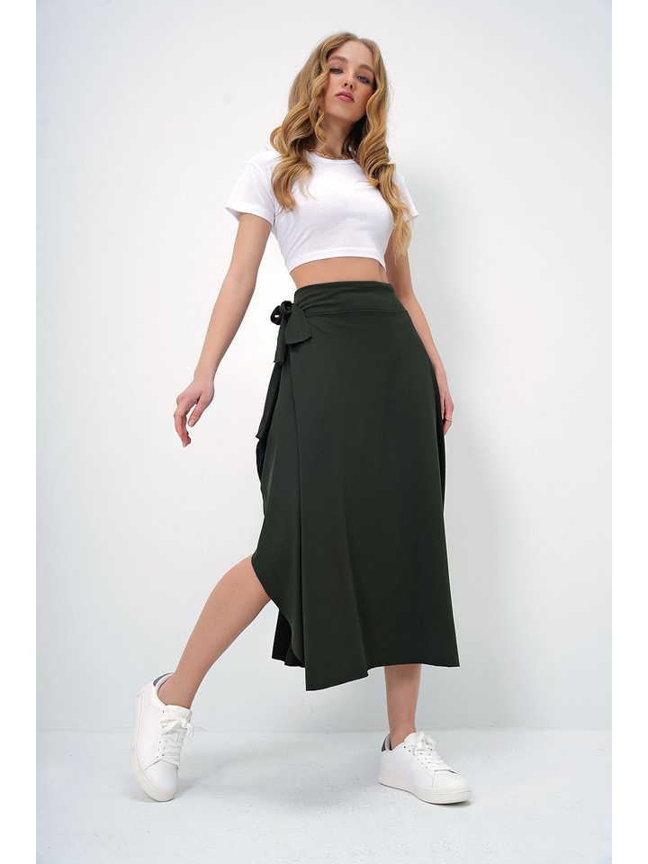 

Длинные юбка Trend Alacati, хаки