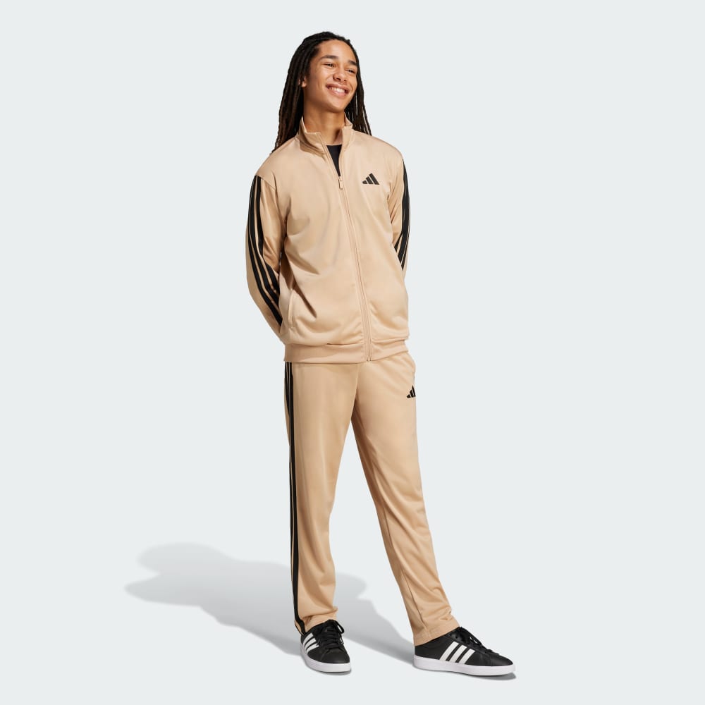 Спортивная куртка Adidas 3-Stripes Tricot Regular Track, цвет Warm Sandstone — фото 3