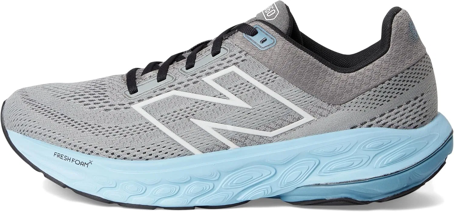 Мужские кожаные кроссовки New Balance ML574, Slate Grey, Chrome Blue, Sea Salt — фото 4