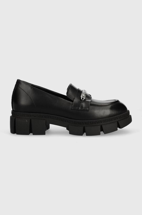 

Кожаные мокасины ARIA Karl Lagerfeld, черный