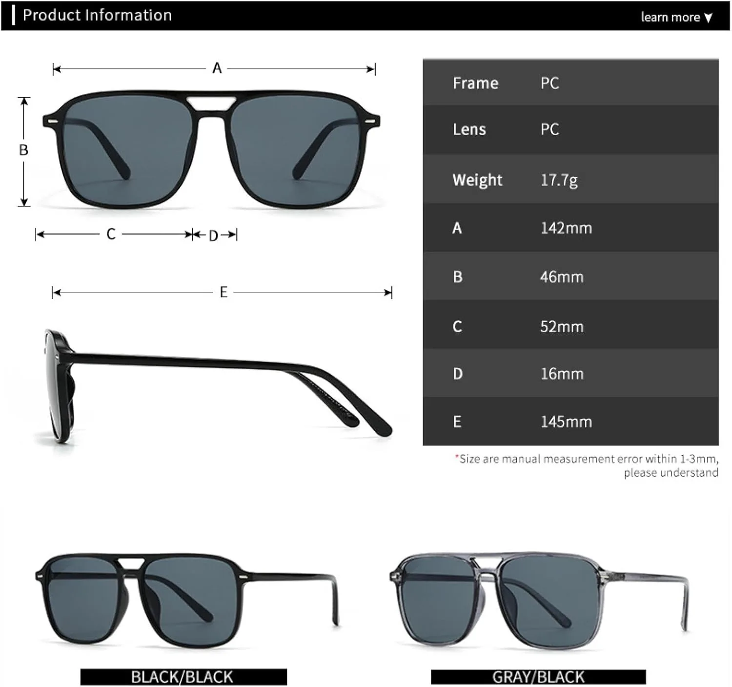 

Модные женские солнцезащитные очки с двойной перемычкой, защита от УФ-излучения UV400, ретро-очки с заклепками, мужские солнцезащитные очки TVTBBVV, Brown Tea