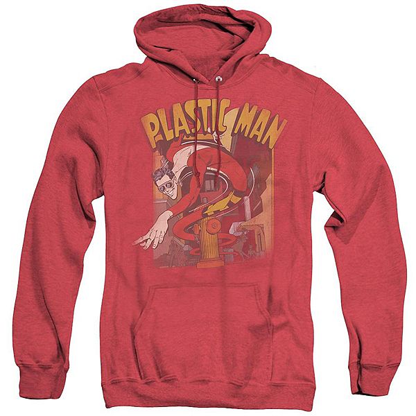 

Толстовка с капюшоном Dc comics plastic man street adult heather Licensed Character