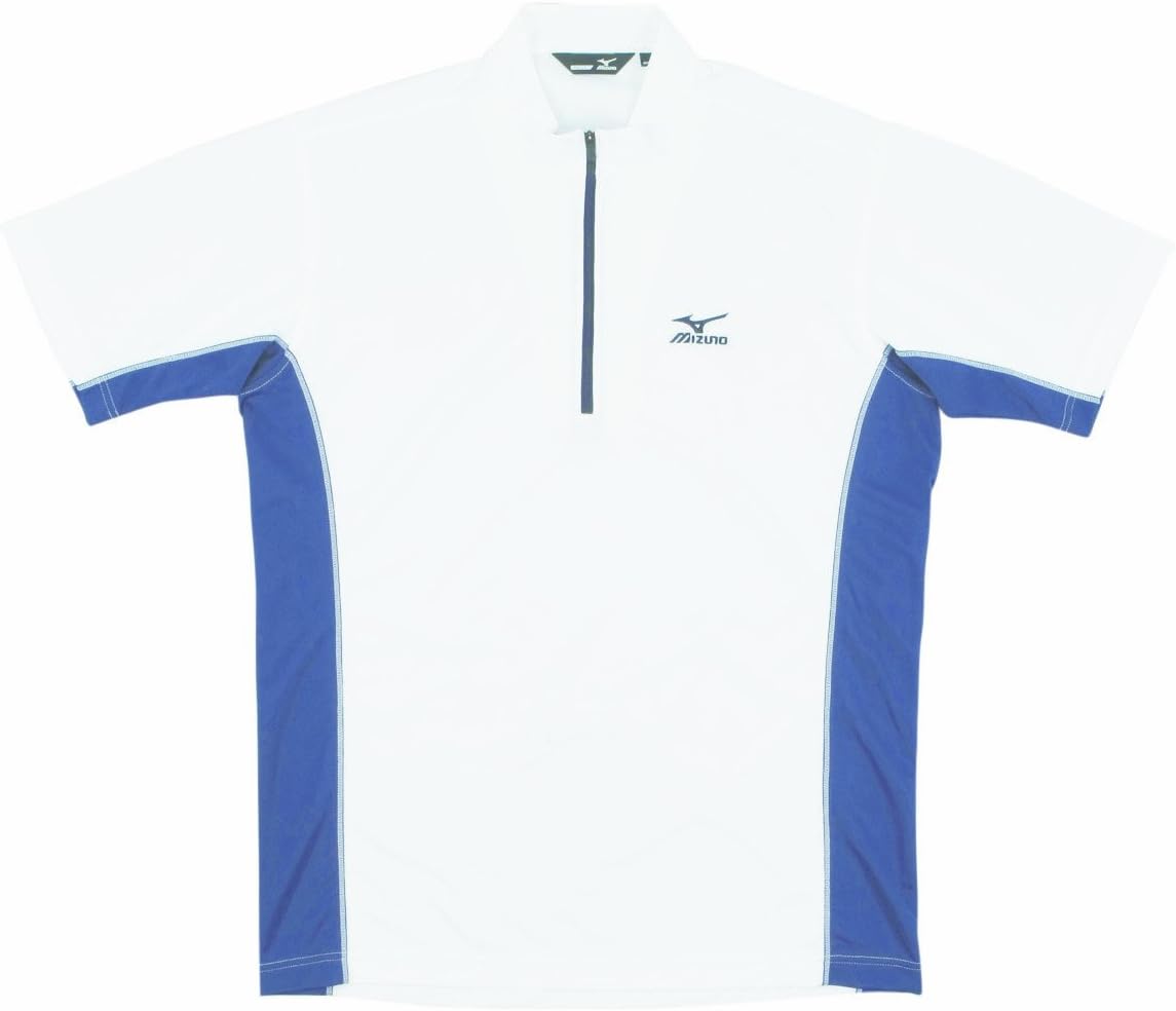 

Футболка для гольфа Mizuno с коротким рукавом, влагоотводящая, быстросохнущая, белый