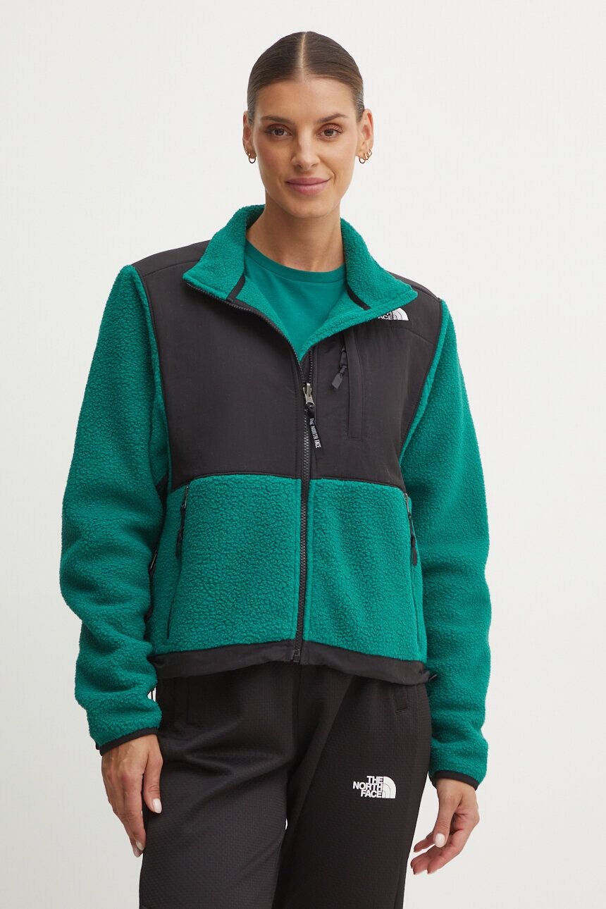 

Флисовая толстовка The North Face Retro Denali Jacket, зеленый