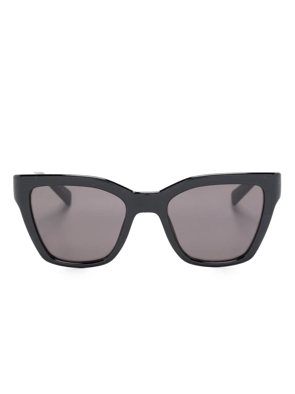 

Солнцезащитные очки в квадратной оправе с логотипом Saint Laurent Eyewear, черный