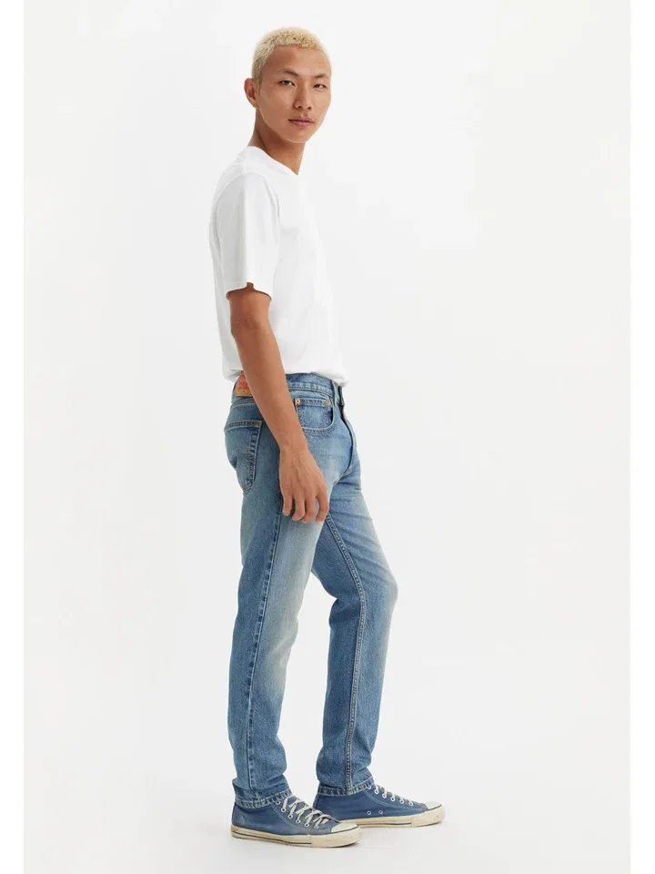 Джинсы tapered fit Levi's, голубой — фото 2