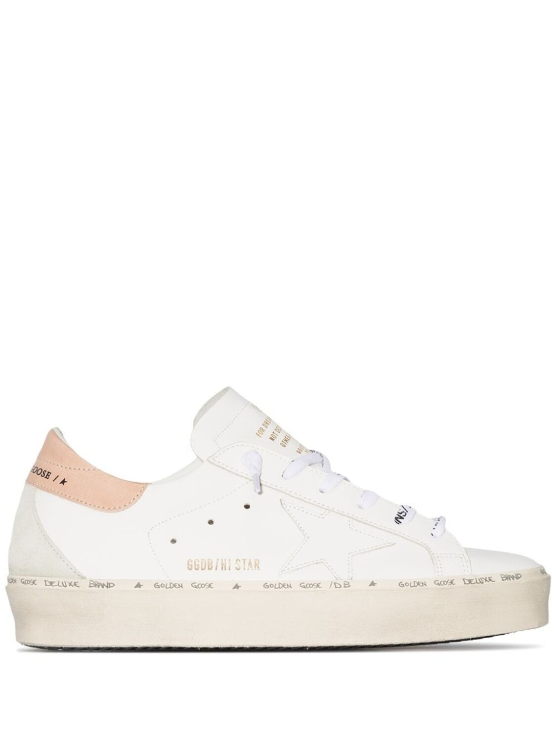 

Golden Goose кеды Hi Star, белый
