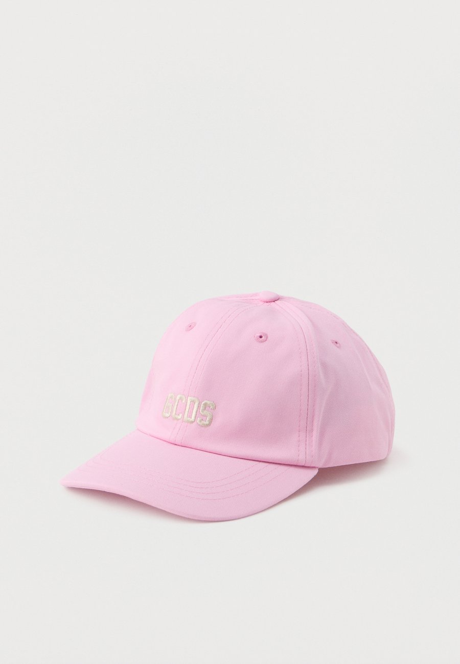 

Бейсболка GCDS ESSENTIAL BASEBALL HAT UNISEX, Baby Pink/White/Light Pink