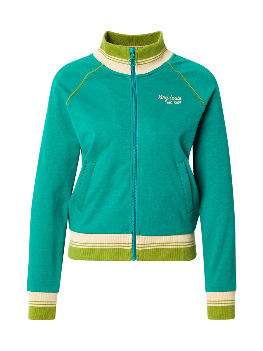 

Толстовка с капюшоном на молнии King Louie Lila Coljack Daytona, цвет Green/Apple
