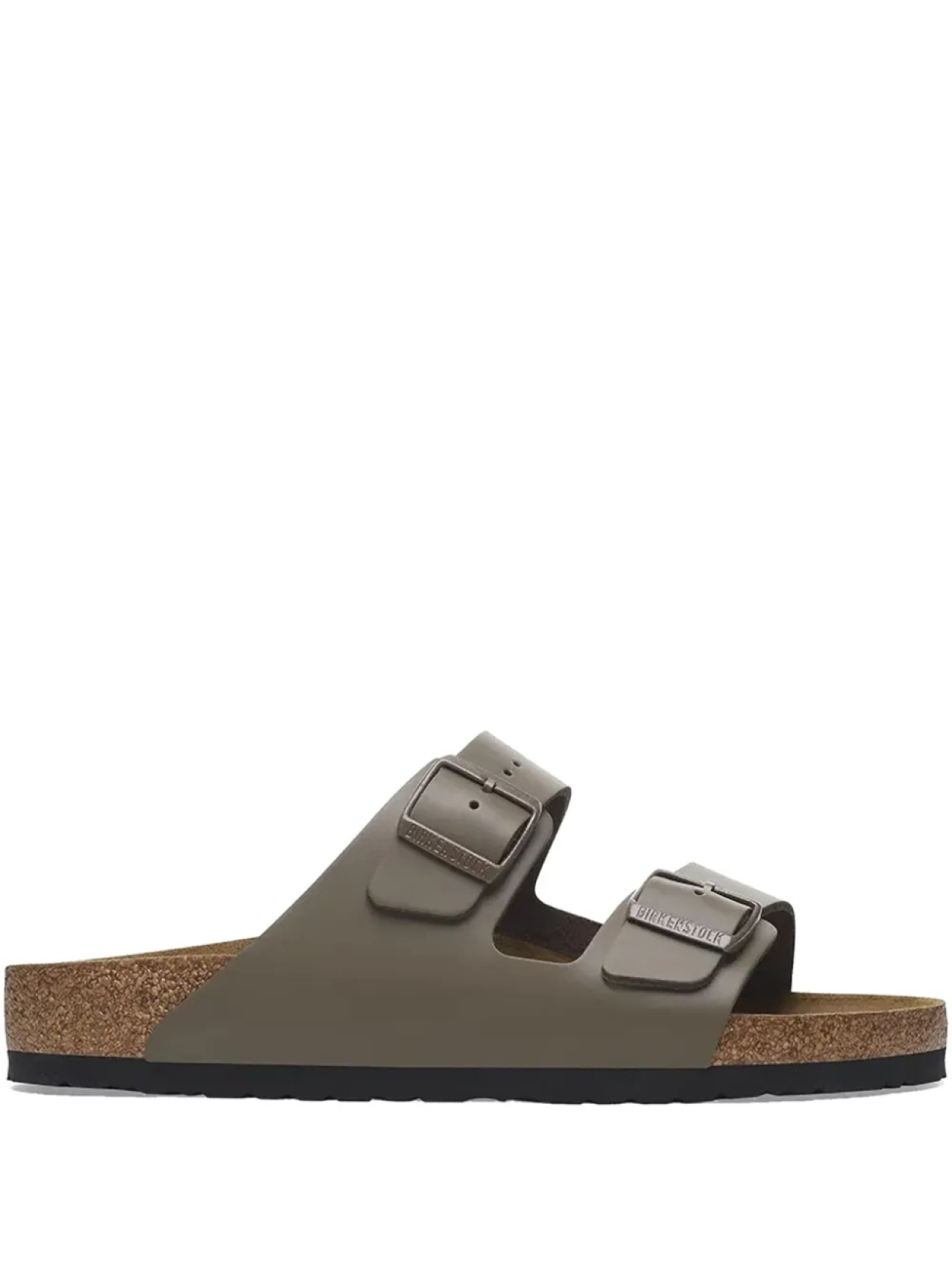 Сандалии Birkenstock Arizona Natural Leather узкие, серый