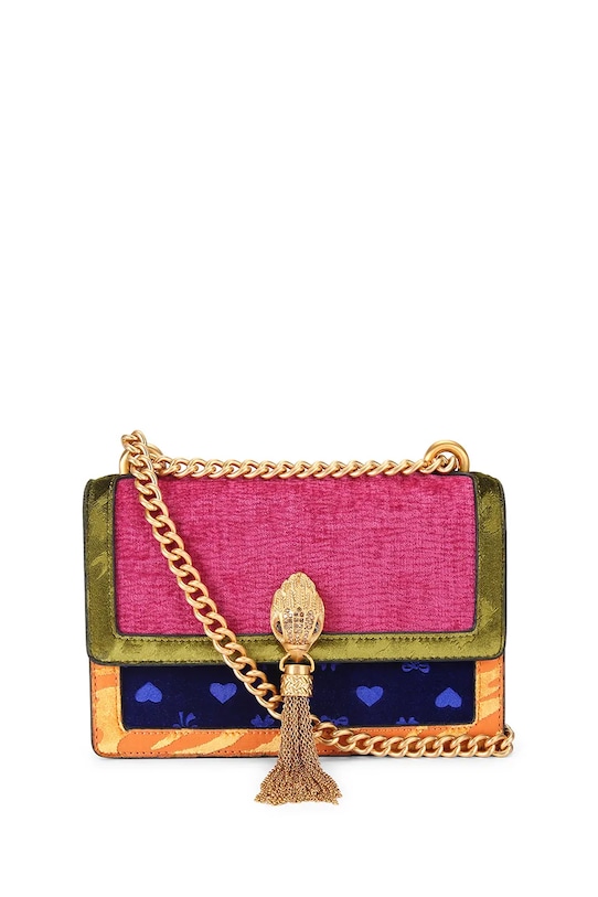 

Бархатная сумочка из шордича Kurt Geiger London, мультиколор