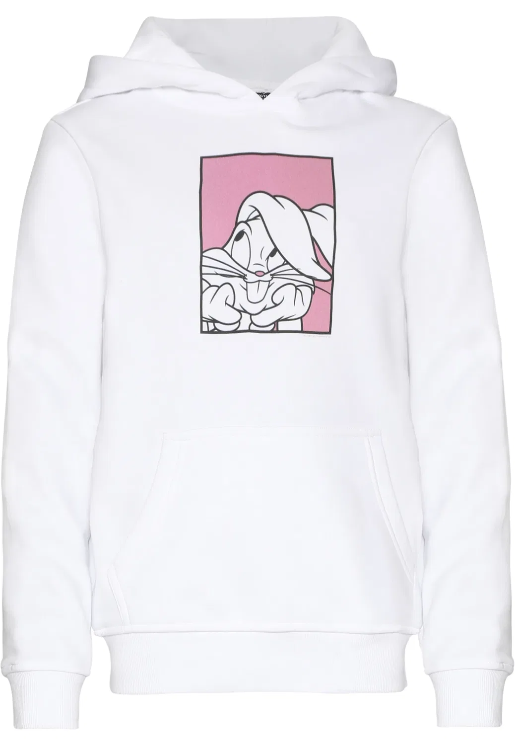 Худи свободного кроя, Mister Tee, черно-белый — фото 3