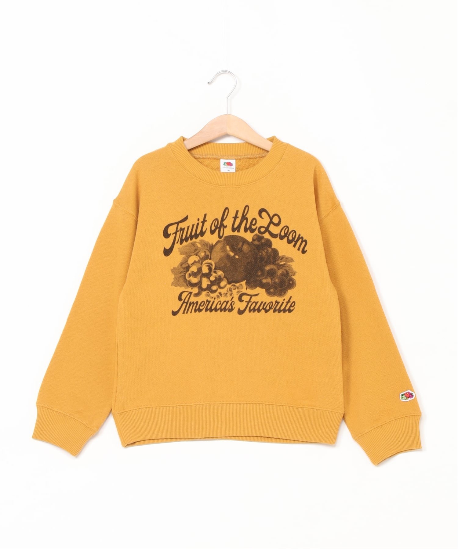 Свитшот с принтом FRUIT OF THE LOOM/(K) 3, Orange