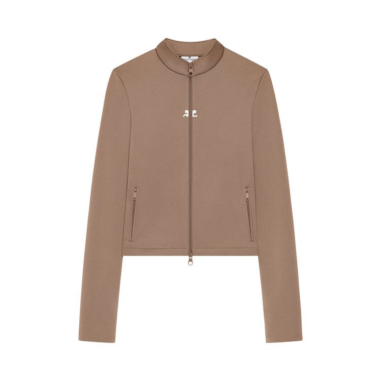 

Куртка Courrèges Biker Tracksuit Interlock Jacket 'Mocha'