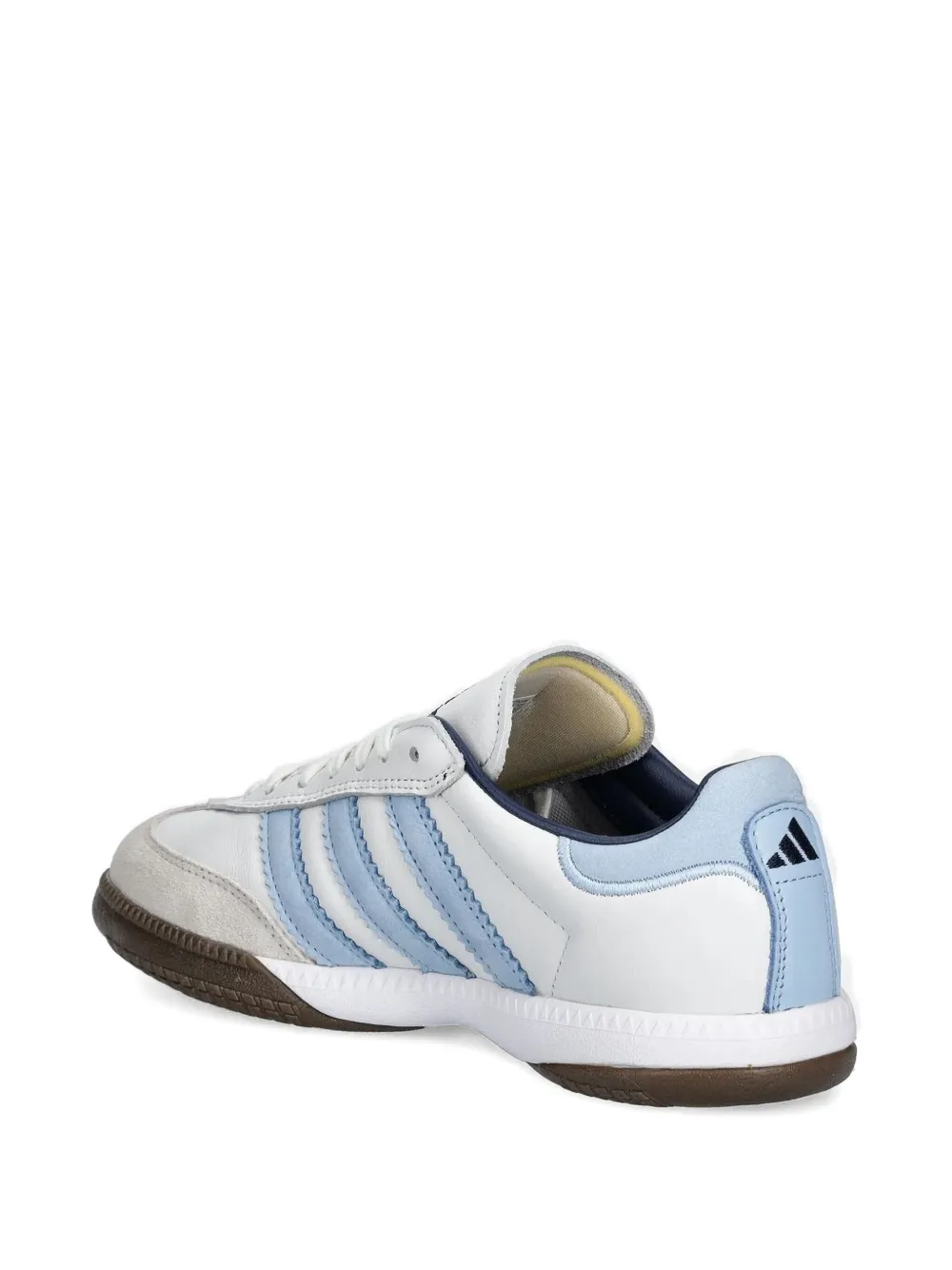 Низкие кеды Samba с тремя полосками adidas, белый — фото 3