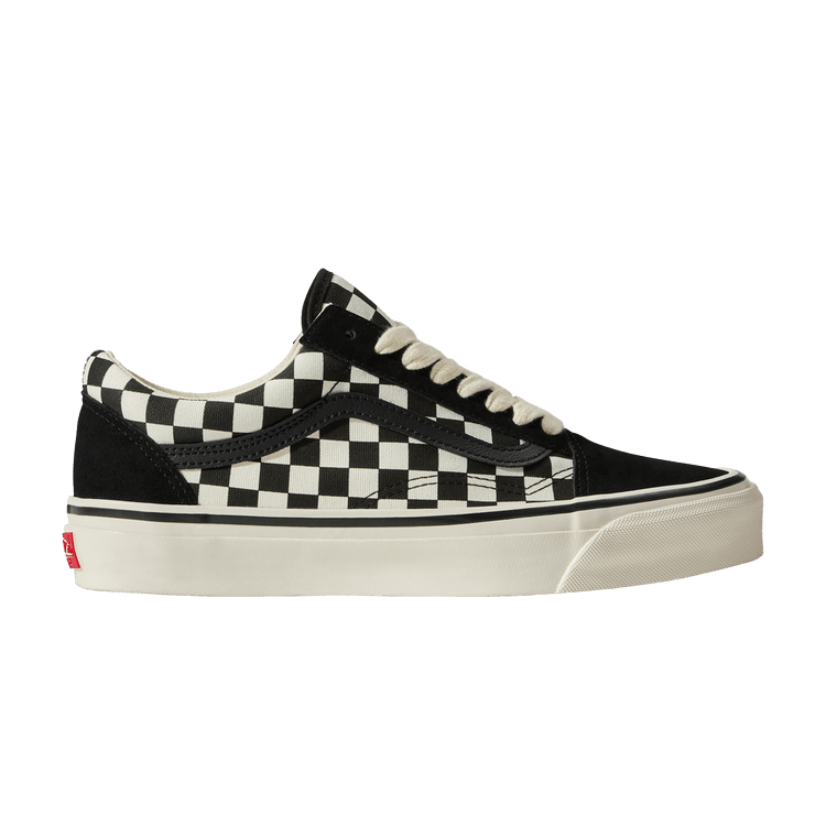 

Кроссовки Vans Premium Old Skool 'Checkerboard - Black White', черный