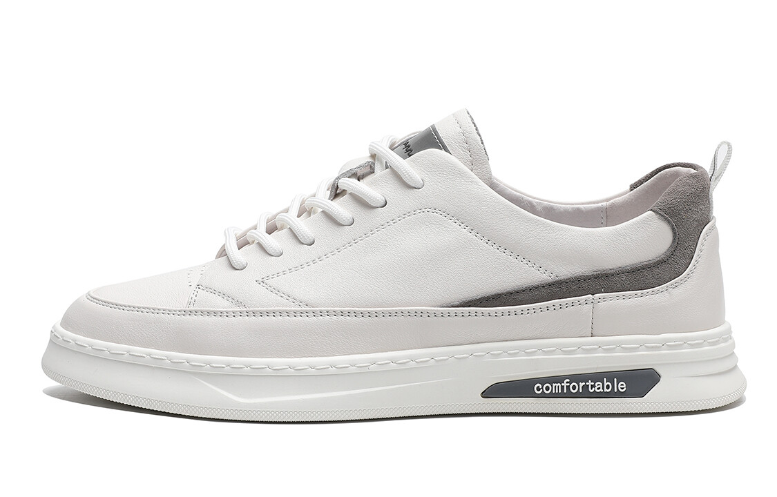 

Кроссовки CВ°BANNER Skateboard Shoes Men Low-Top White, Белый, Кроссовки CВ°BANNER Skateboard Shoes Men Low-Top White