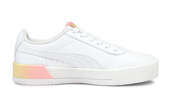 Кроссовки carina summer fade 'white yellow' Puma, белый — фото 2