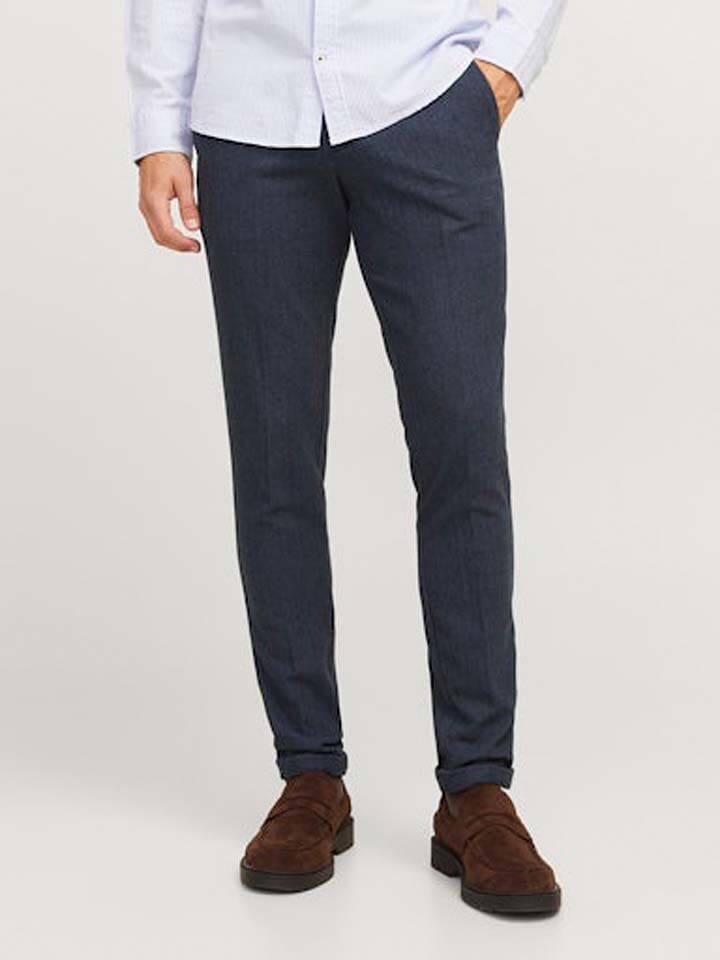 

Брюки чинос Jack & Jones Chino, темно-синий