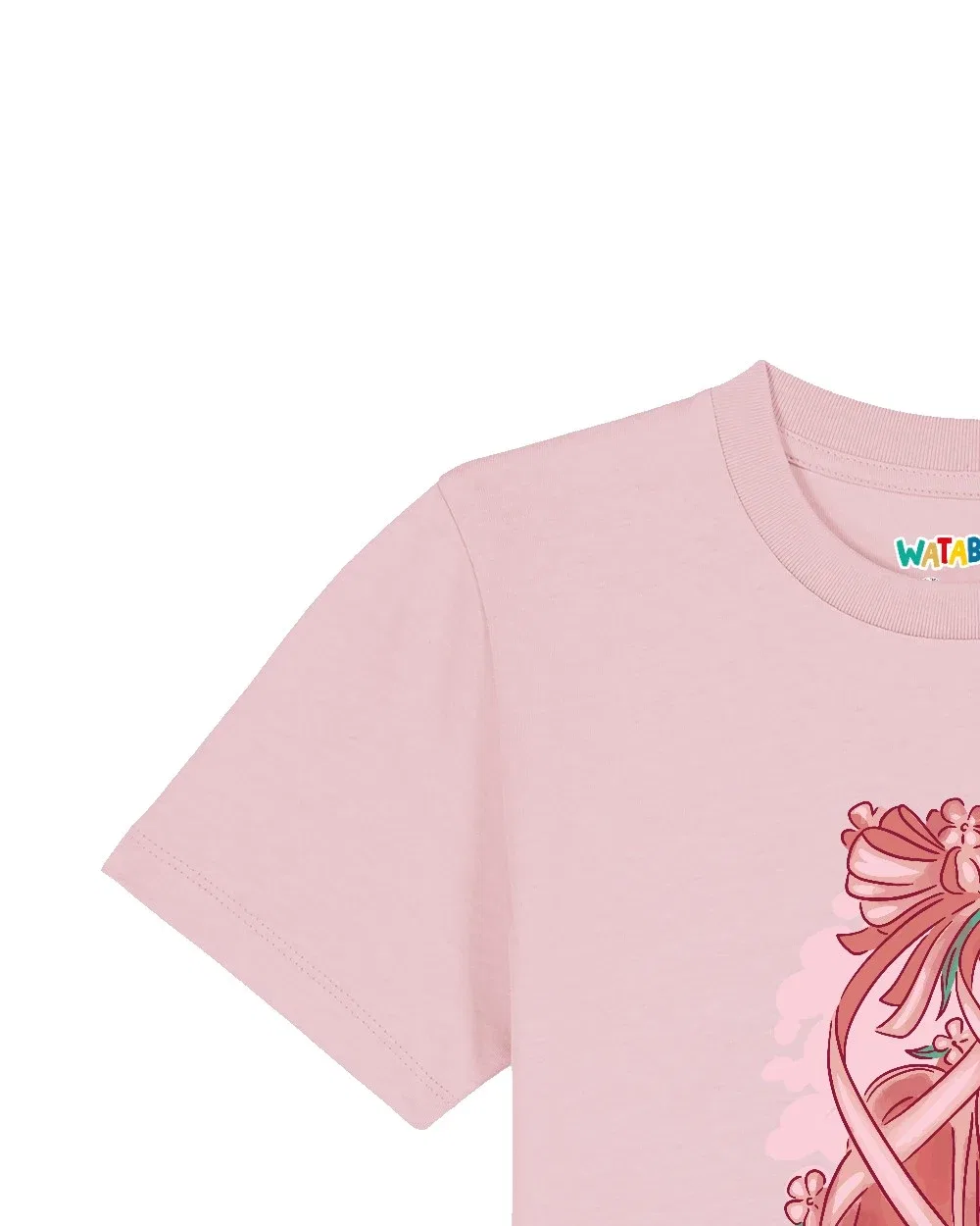 Детское хлопковое T-Shirt Ballettschuhe Wat? Apparel, розовый — фото 3
