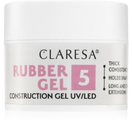 

Резиновый гель для строительства Uvled 12 г Claresa