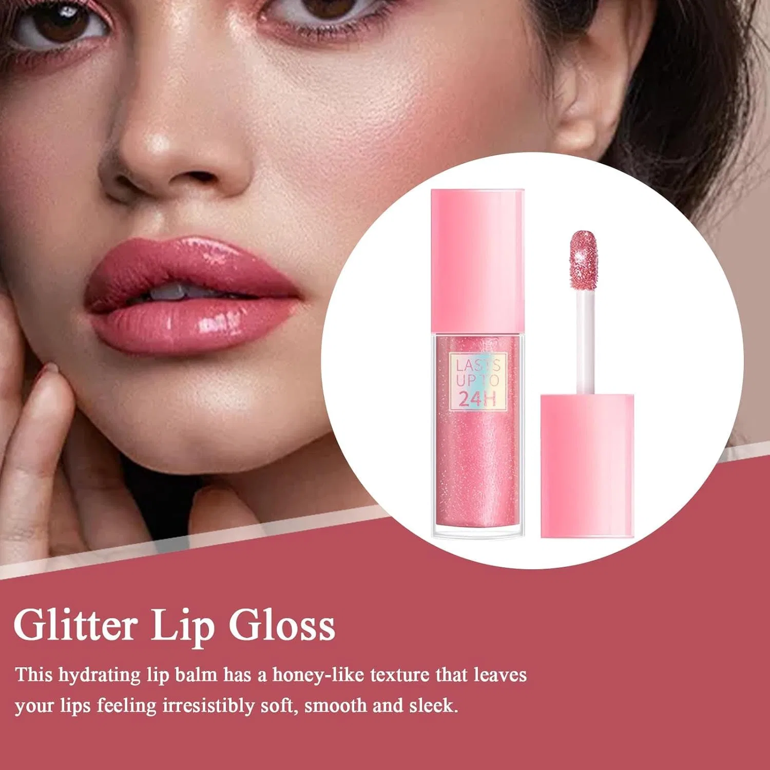 Блеск для губ Sparkling Lip Gloss Generic, цвет 01 — фото 3