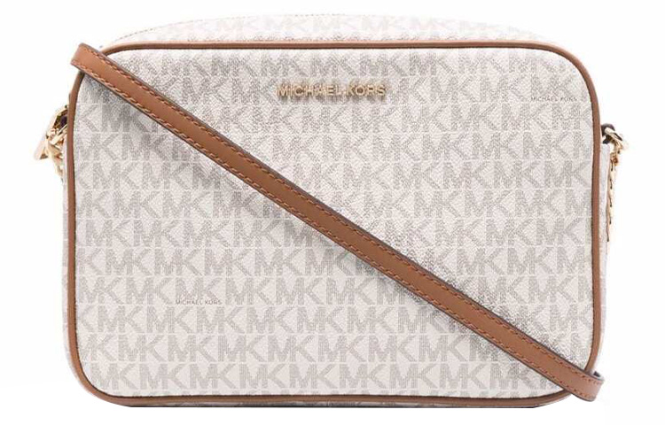 

Сумка кросс-боди Jet Set Canvas через плечо женская ванильная MICHAEL KORS