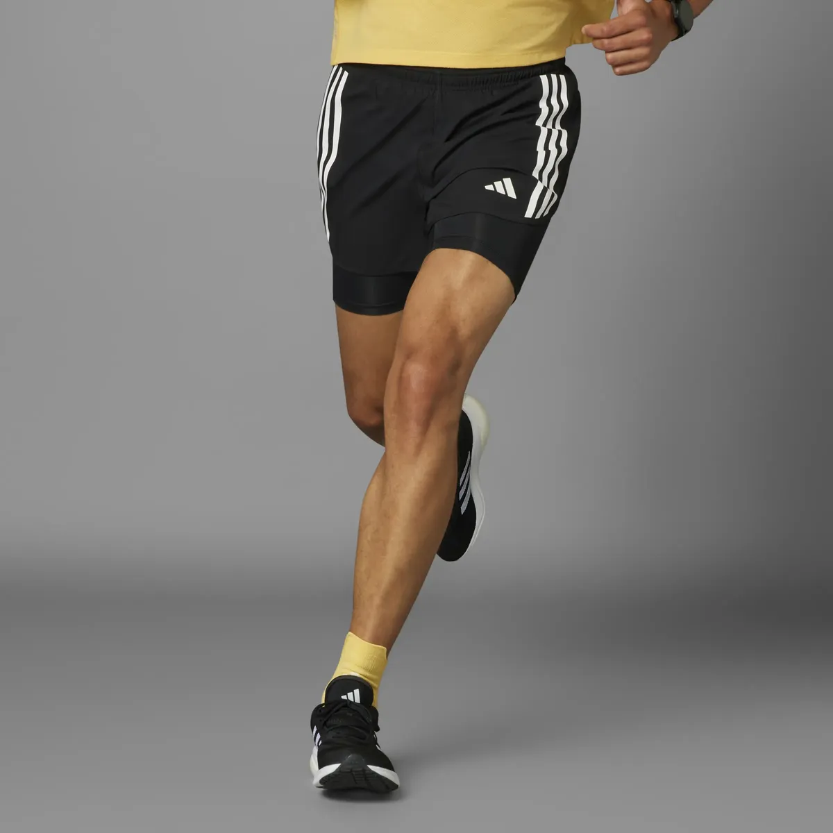 

Беговые шорты adidas Performance "OTR E 3S 2in1 S" (1 шт.), черный