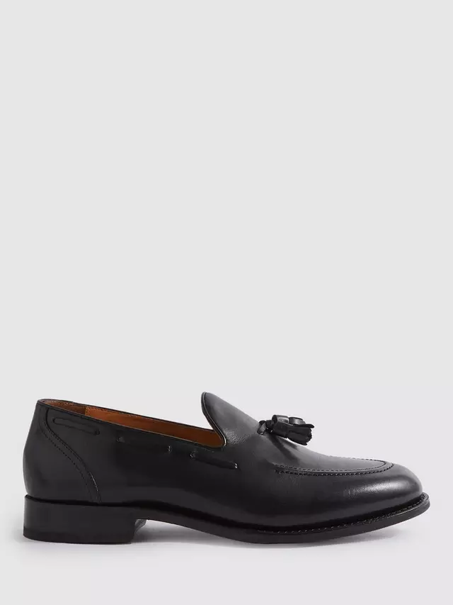 

Лоферы Reiss Clayton Leather, черный