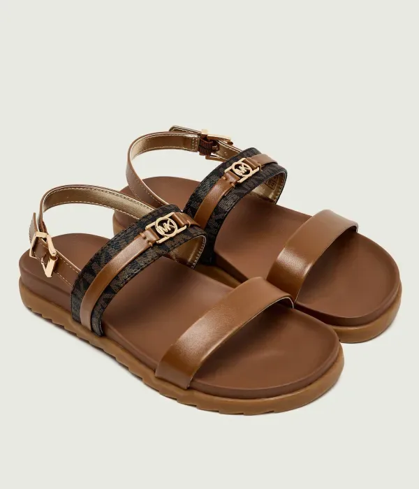 Сандалии IRENE Michael Kors Kids, коричневый — фото 2