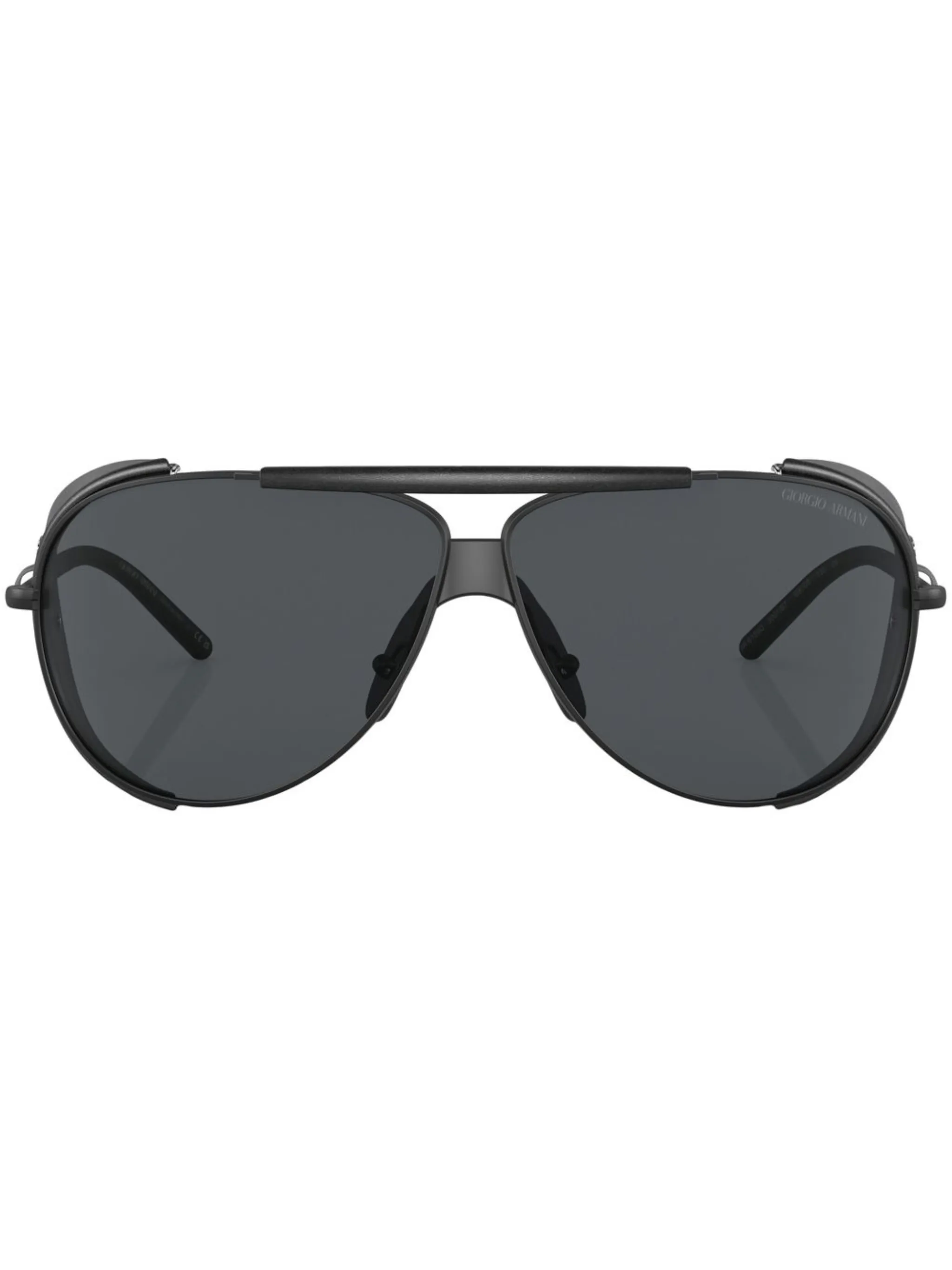 

Солнцезащитные очки-пилоты Giorgio Armani, черный