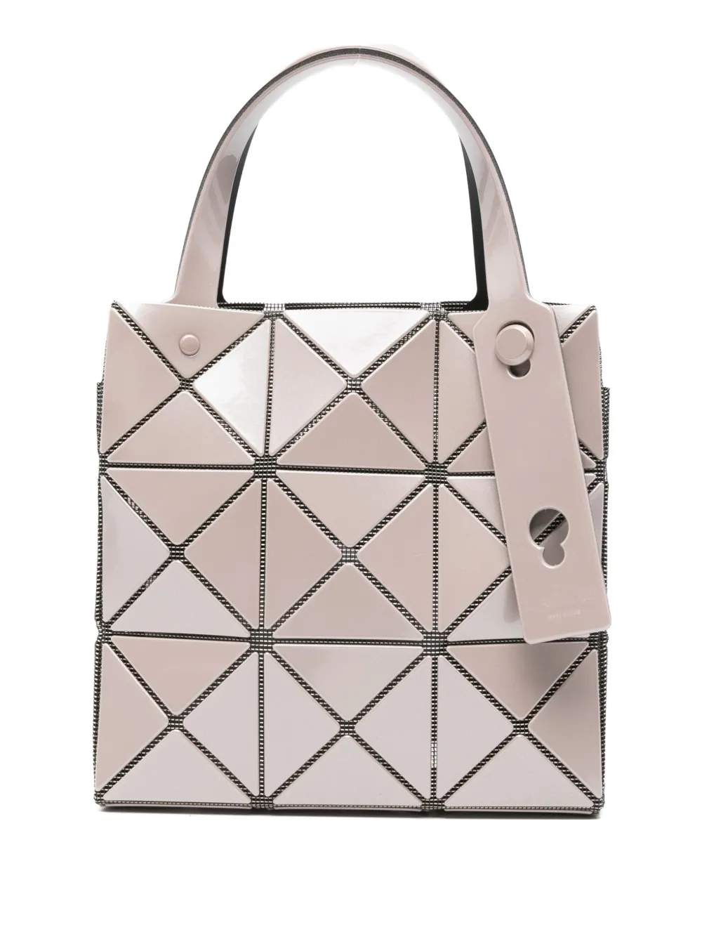 

Сумка-тоут с геометрическими вставками Bao Bao Issey Miyake, розовый