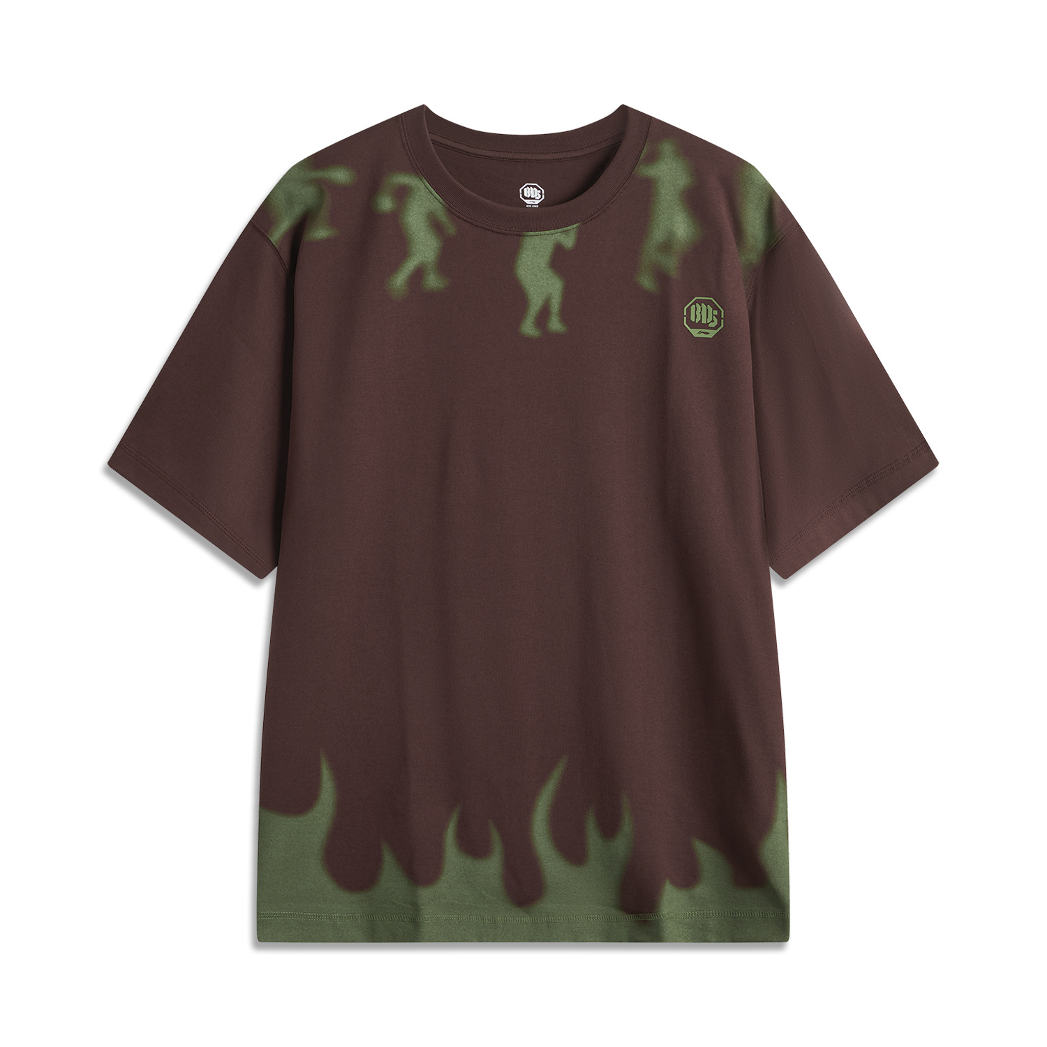 

Футболка мужская russet из коллекции Basketball LINING, коричневый