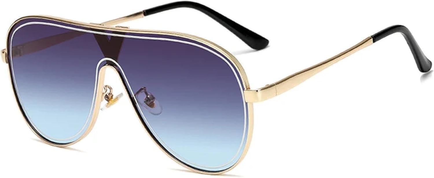 

Роскошные винтажные солнцезащитные очки с плоской верхней частью для женщин, большая оправа, градиентные линзы, круглые, мужские, для путешествий и вождения TVTBBVV, C3 Grey Lens