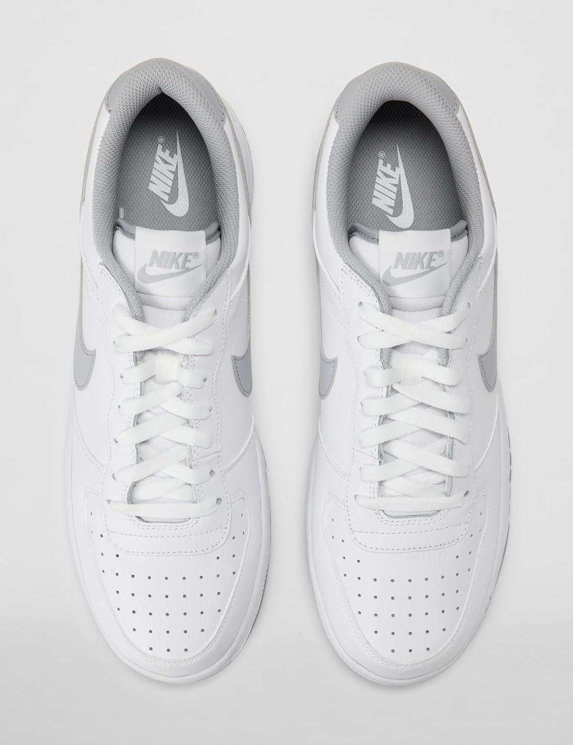 Мужские кроссовки Nike Big Low, белый/серый — фото 4