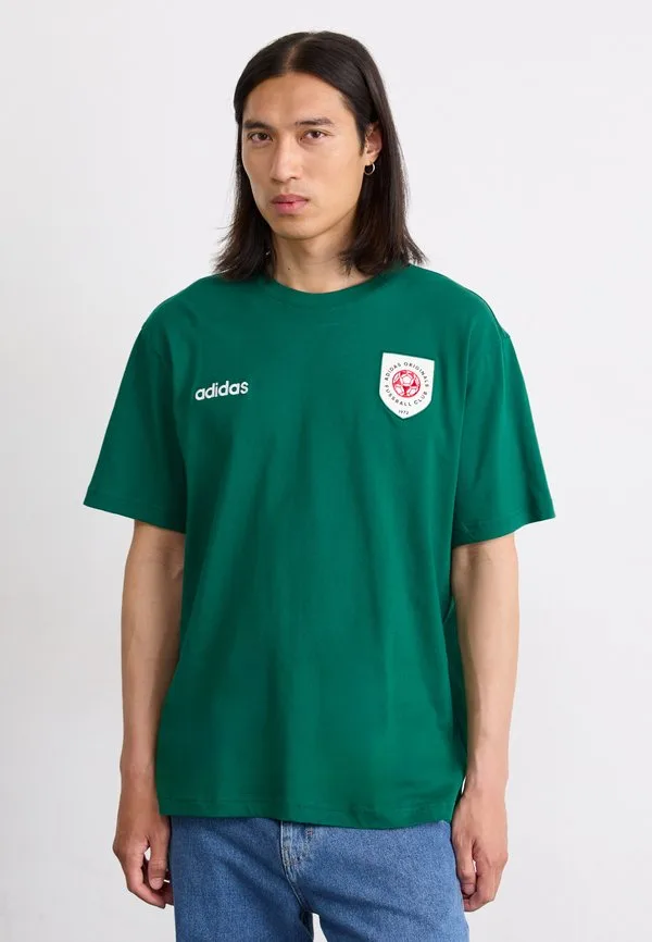 Футболка с графическим принтом Adidas Originals, Collegiate Green