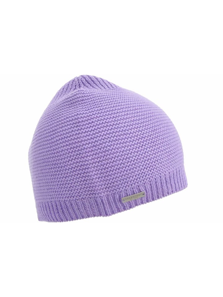 

Вязаная шапка фиолетового цвета Seeberger