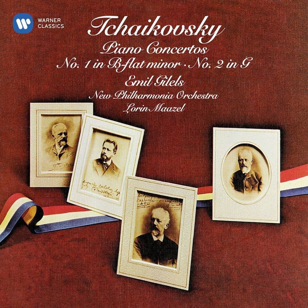 

Диск CD Tchaikovsky: Piano Concertos Nos. 1 & 2 - Peter Il'yich Tchaikovsky, Emil Gilels