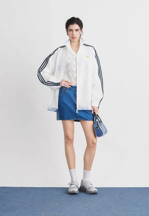 Легкая куртка teamgeist Adidas Originals, White — фото 2