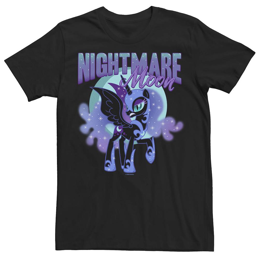 

Мужская футболка My Little Pony Nightmare Moon Licensed Character, черный