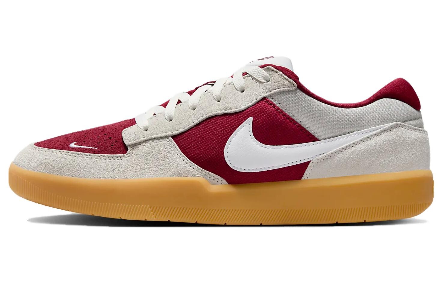 Кроссовки для скейтбординга Nike SB Force 58 унисекс, Серый/Красный