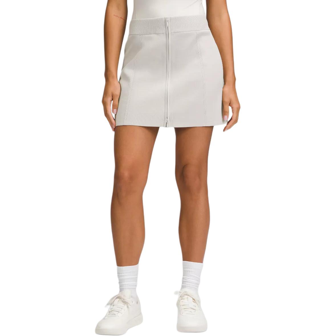 

Риббёная повседневная короткая юбка Women's Lululemon, черный/BLK